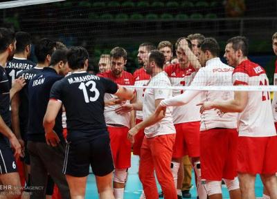 والیبال ایران مقابل لهستانِ بدون کوبیاک در هفته چهارم