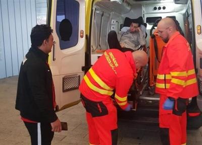 کشتی فرنگی زیر 23 سال جهان، مصدومیت شدید و انتقال ناصرپور به بیمارستان