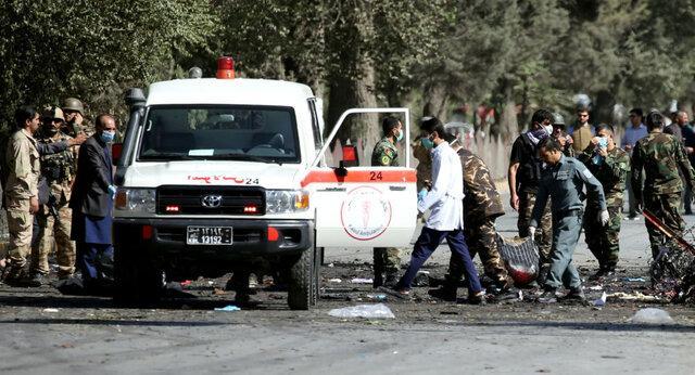 انفجار خودروی بمب گذاری شده در نزدیکی پایگاه بگرام در کابل