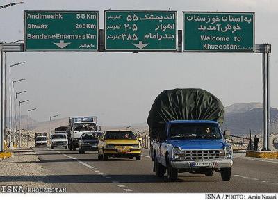 کاهش 48 درصدی تردد وسایل نقلیه در خوزستان