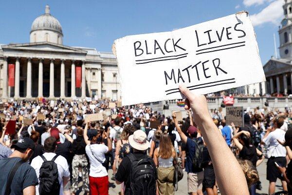 اعتراضات ضد نژادپرستی در آمریکا به انگلیس کشیده شد