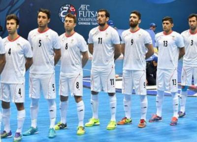 حریفان تیم ملی در جام جهانی فوتسال معین شدند؛ همگروهی ایران با آرژانتین و آمریکا